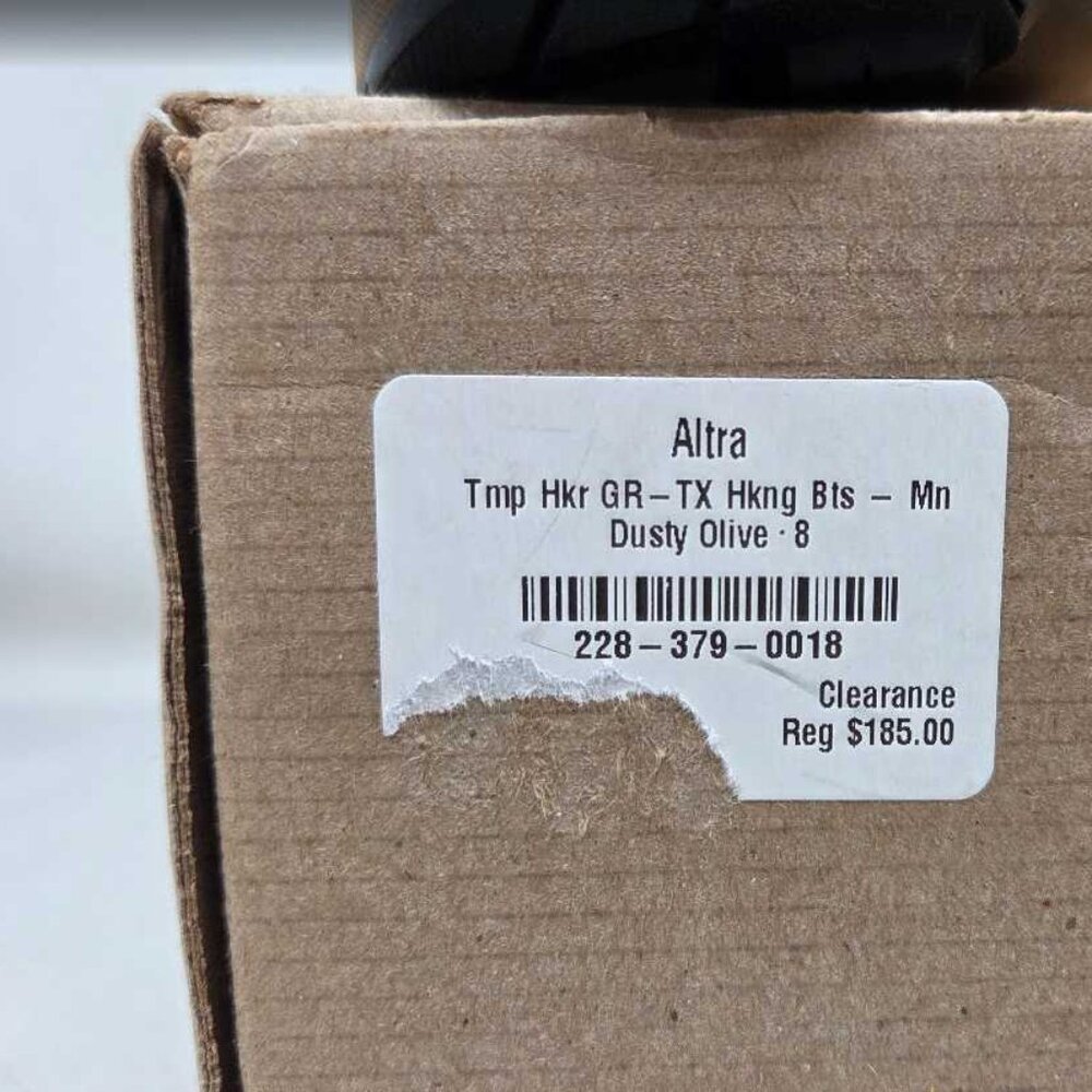 Men's 8 Altra Timp Hiker GTX GORE-TEX waterproof hiking boots Dusty Olive 2 - Picture 3 of 11